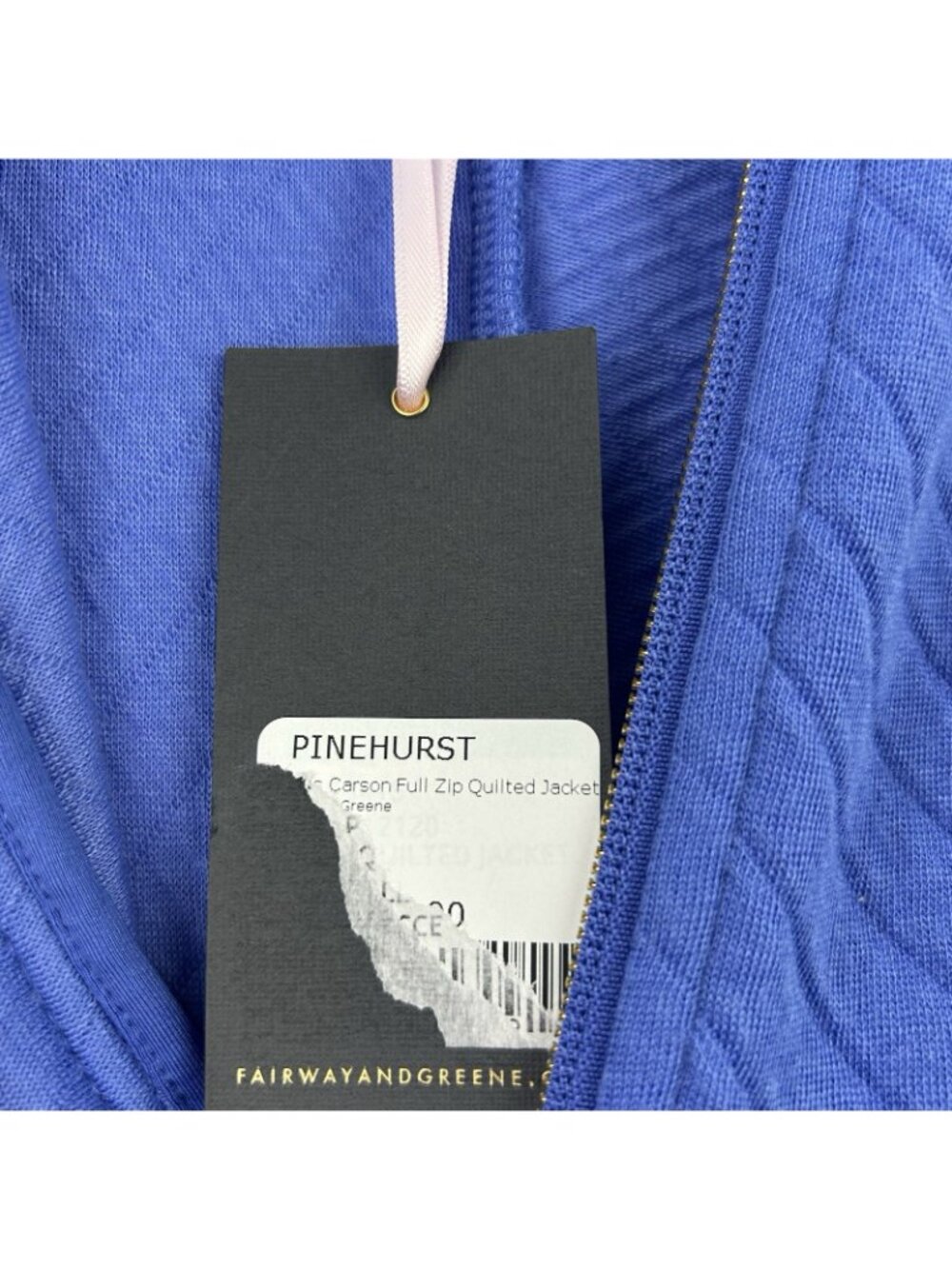 Fairway & Greene Pinehurst Womens Small Carson Full Zip Quilted Bocce Jacket NWT - Picture 9 of 15
